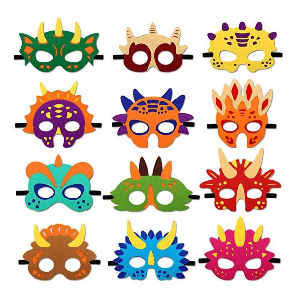 Eye Mask Factory - Dinosaur Party Felt