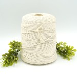 Macrame Cord Factory - Recycled Natural Cotton