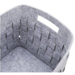 Storage Basket Supplier - Handmade Rectangular Felt