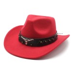 Cowboy Hat Factory - Vintage Bull Belt Felt
