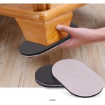 Furniture Mover Supplier - Reusable Oval Pads
