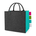 Tote Bag Manufacturer - Reusable Gray Wool