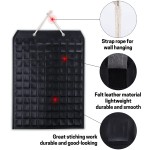 Pin Display Factory - Wall Mount Leatherfelt