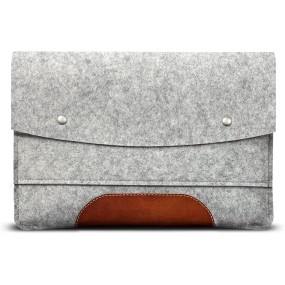 Laptop Sleeve Manufacturer - Soft Felt Briefcase