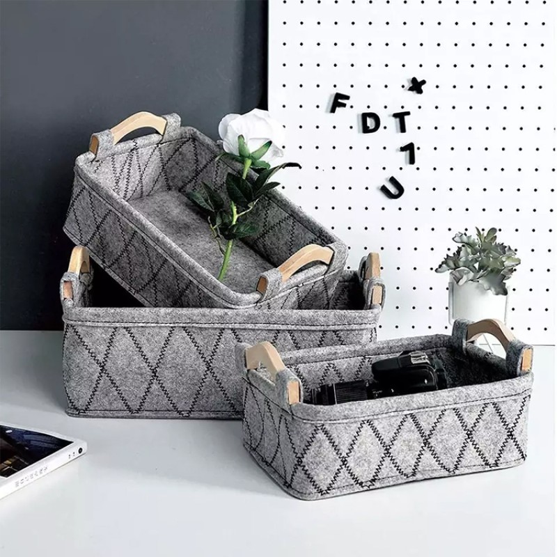 Storage Box Supplier - Felt Fabric Organizer