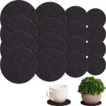 Plant Coaster Supplier - Reversible Felt Mat