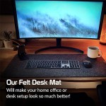 Mouse Pad Manufacturer - Large Extended Felt