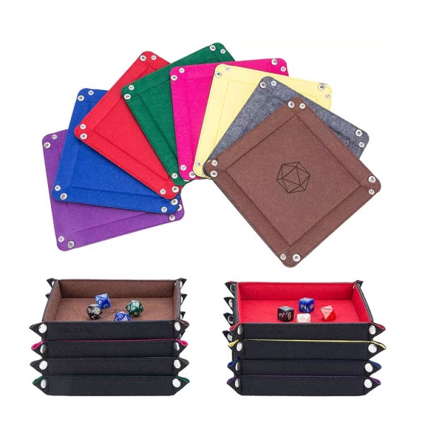 Dice Tray Supplier - Folding Square Board