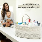Diaper Caddy Supplier - Foldable Cotton Rope