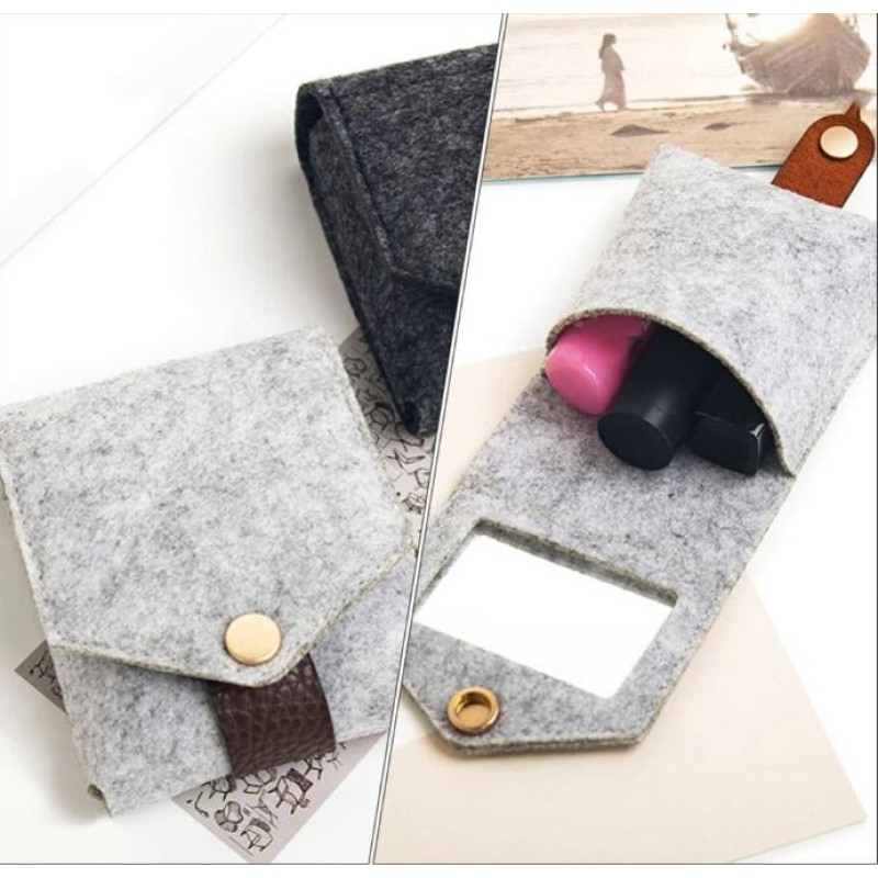 Makeup Case Supplier - Felt Lipstick Organizer