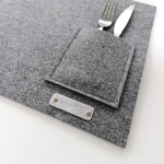Placemat Manufacturer - Custom Logo Felt PU