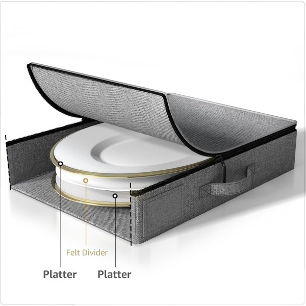 Platter Storage Factory - Serving Container Rack