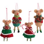 Christmas Decoration Factory - Felt Mouse Ornament