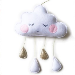 Wall Decoration Manufacturer - Felt Cloud Raindrop