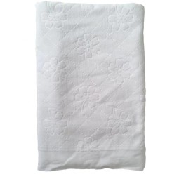 Bath Towel Supplier - Microfiber Polyester Embossed Sports