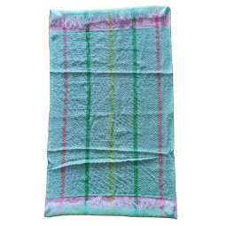 Jacquard Towel Factory - 48X96cm Polyester with Fringe