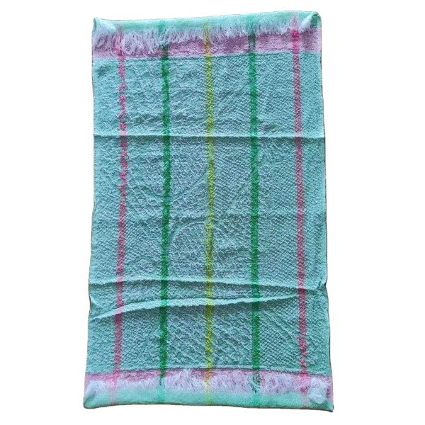 Jacquard Towel Factory - 48X96cm Polyester with Fringe