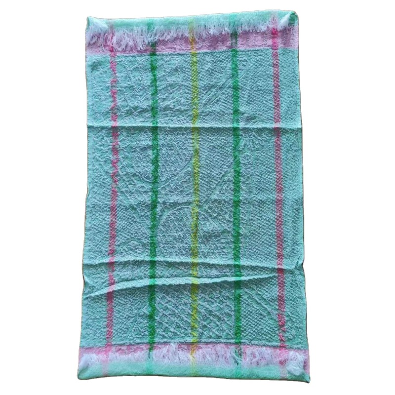 Jacquard Towel Factory - 48X96cm Polyester with Fringe