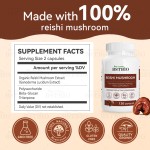 BSTBIO自有品牌有机灵芝提取物120粒灵芝胶囊