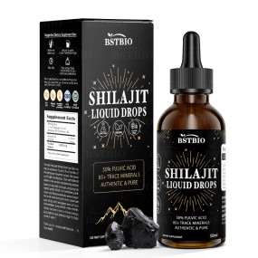 BSTBIO Supplements Himalayan Shilajit Dry Drops 30ml/50ml/60ml Shilajit Liquid Drops