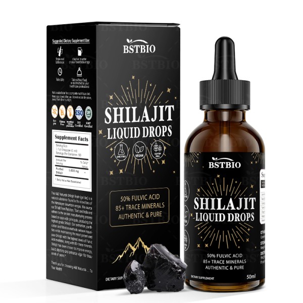 BSTBIO补充喜马拉雅希拉吉特干燥滴液30ml/50ml/60ml希拉吉特液体滴液