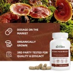 BSTBIO自有品牌有机灵芝提取物120粒灵芝胶囊