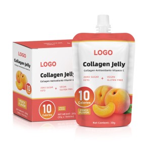 BSTBIO OEM Beauty Supplements Collagen Jelly Gel Stick 30g/10sticks/Box Collagen Jelly