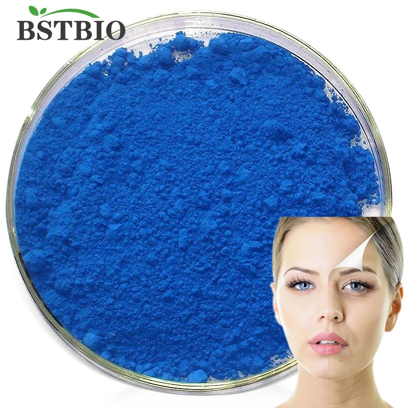 Beauty Copper Peptide Ghk Cu Powder Blue Copper Peptide Ghk-cu 5.0 Kilograms Cosmetic Grade Copper Peptide Moisturizing