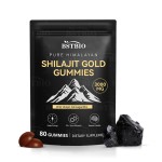 BSTBIO私人标签袋纯喜马拉雅希拉吉特Ashwagandha 3000mg希拉吉特黄金软糖
