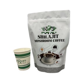 批发中国OEM私人标签高品质有机狮子鬃毛蘑菇提取物，5合1混合蘑菇提取物混合粉末