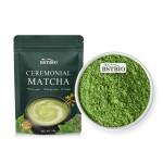 BSTBIO私人标签饮料饮料等级50克100克500克每袋有机抹茶绿茶粉