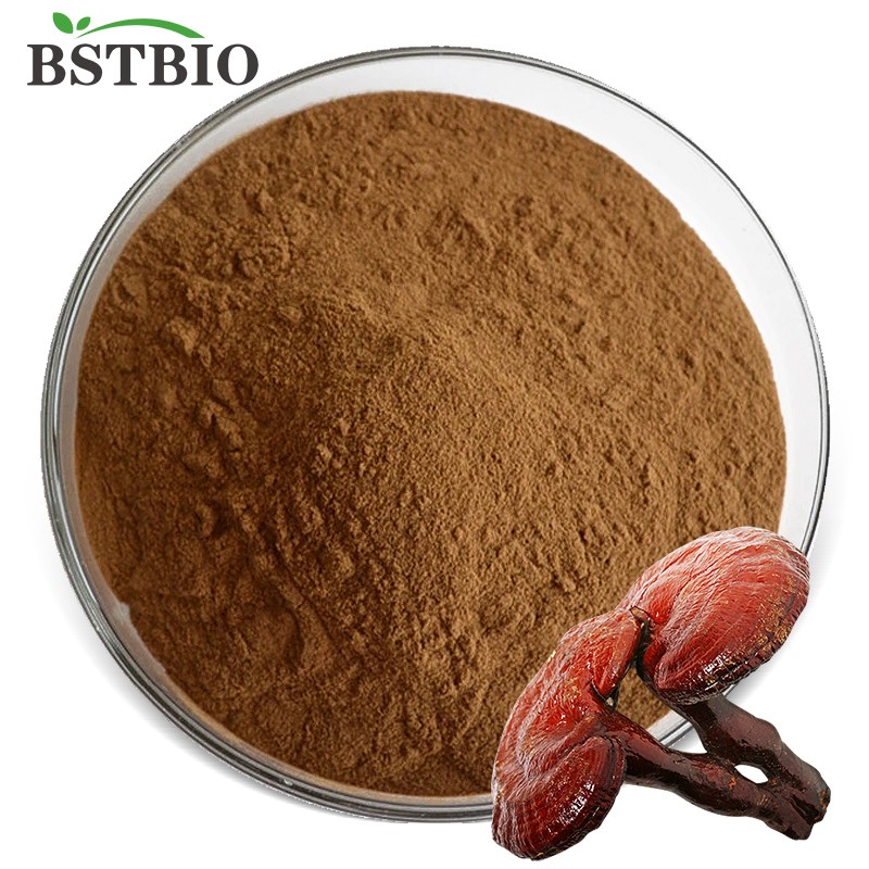 100% Pure Reishi Mushroom Extract Powder/lucid Ganoderma Extract/ 10:1 Ganoderma Lucidum Extract Powder Mushroom