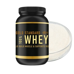 标准乳清蛋白粉健美运动营养补充剂乳清蛋白粉黄金蛋白棒蛋白奶昔食品级/