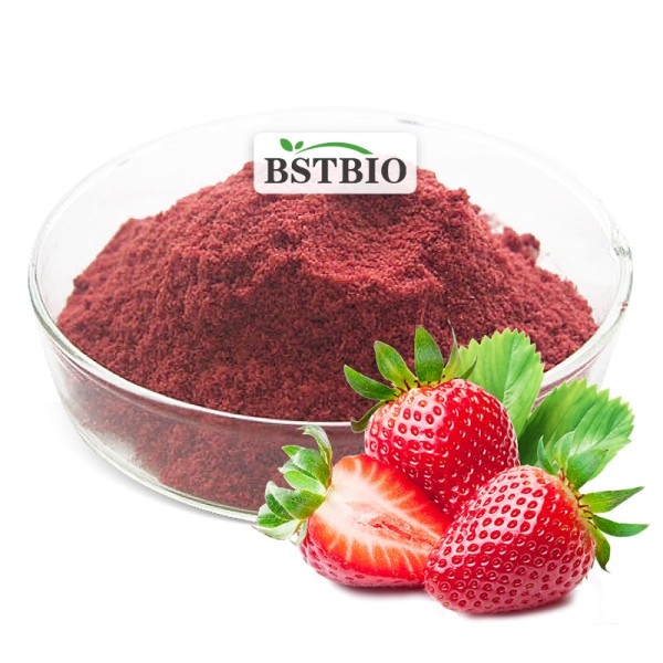 BSTBIO工厂供应草莓果粉，冷冻干草莓粉