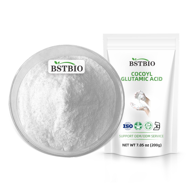 BSTBIO Pure N-Cocoyl-L-Glutamic Acid Glutamic Acid Powder 95% Cocoyl Glutamic Acid
