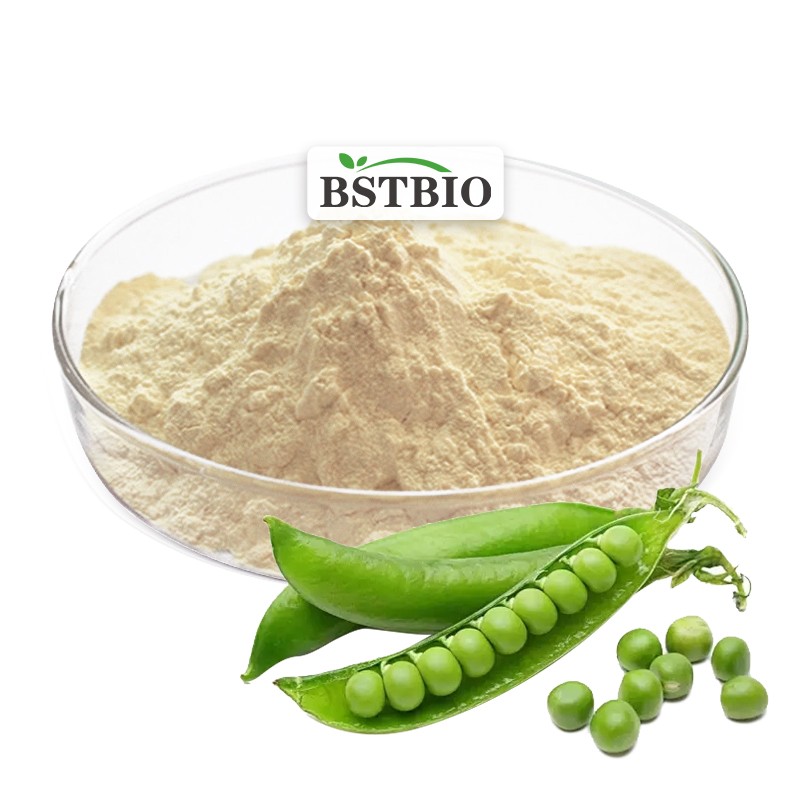 BSTBIO Pisum Sativum Pea Sprout Extract 80% 90% Isolate Organic Pea Protein Powder