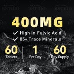 BSTBIO纯喜马拉雅希拉吉特树脂提取物希拉吉特干滴剂400mg希拉吉特片