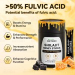 BSTBIO私人标签希拉吉特和蜂蜜黄腐酸包喜马拉雅希拉吉特蜂蜜棒
