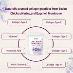 BSTBIO OEM补充生物素，透明质酸，维生素C，多胶原蛋白肽粉