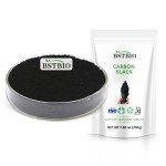 BSTBIO黑色颜料椰子壳竹炭食用E153蔬菜炭黑粉