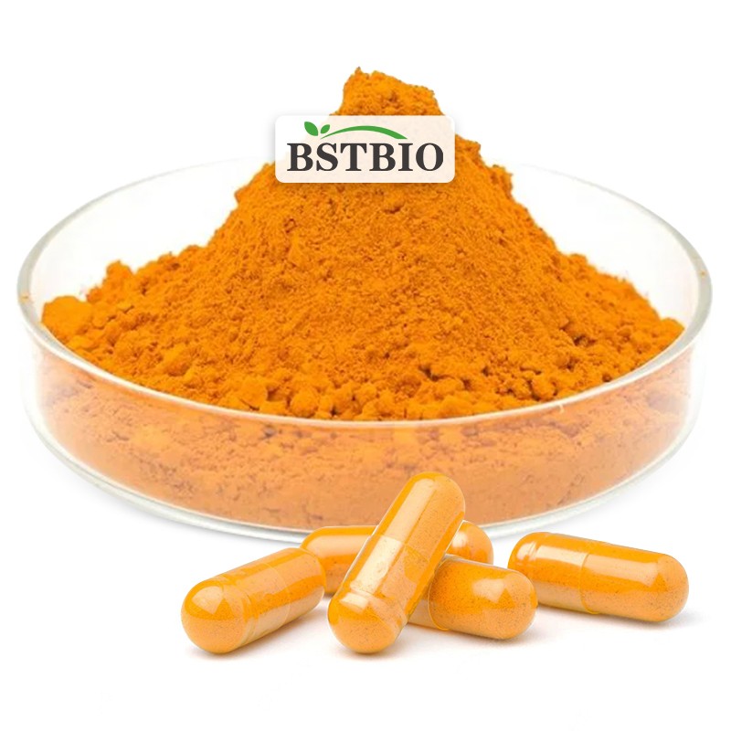 BSTBIO CAS 458-37-7 Turmeric Root Extract 95% Curcumin Powder