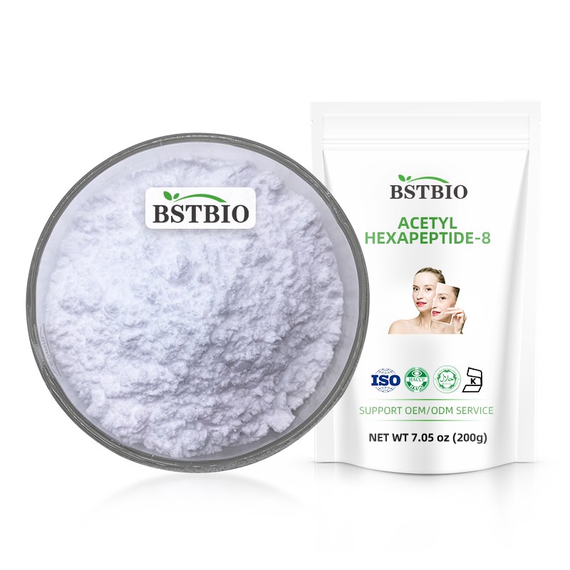 BSTBIO Cosmetic Raw Materials CAS 616204-22-9 98% Acetyl Hexapeptide-8