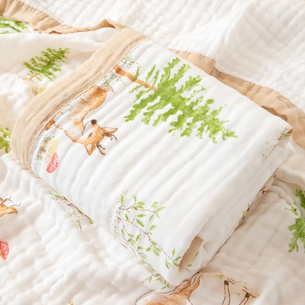 Organic Swaddle Factory - 6 Layers Thick Cotton Kids