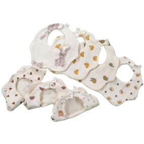 Muslin Bibs Supplier - High Quality Adjustable Button