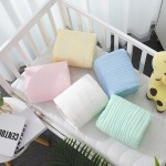 Baby Blanket Factory - Plain Color Crinkle 6 Layer