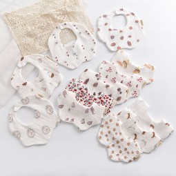 Baby Bibs Supplier - Large Soft Waterproof Food