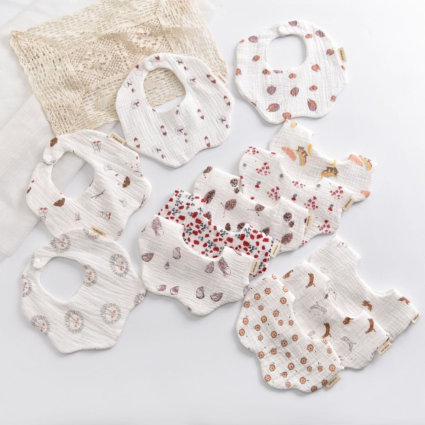 Baby Bibs Supplier - Large Soft Waterproof Food
