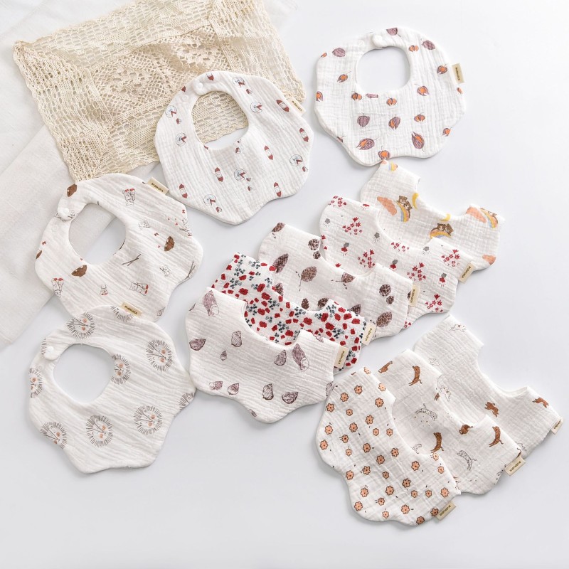 Baby Bibs Supplier - Large Soft Waterproof Food