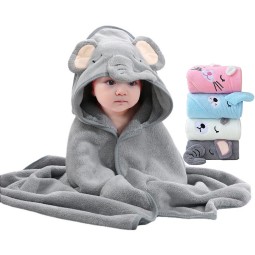 Baby Bath Towel Manufacturer - High Quality Hooded 80x80cm