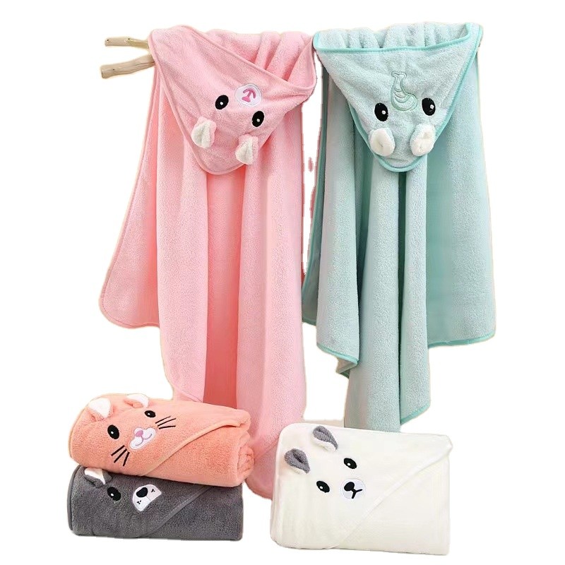 Coral Fleece Towel Manufacturer - Wholesale Plain Cartoon